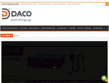 Tablet Screenshot of dencanhbao.com